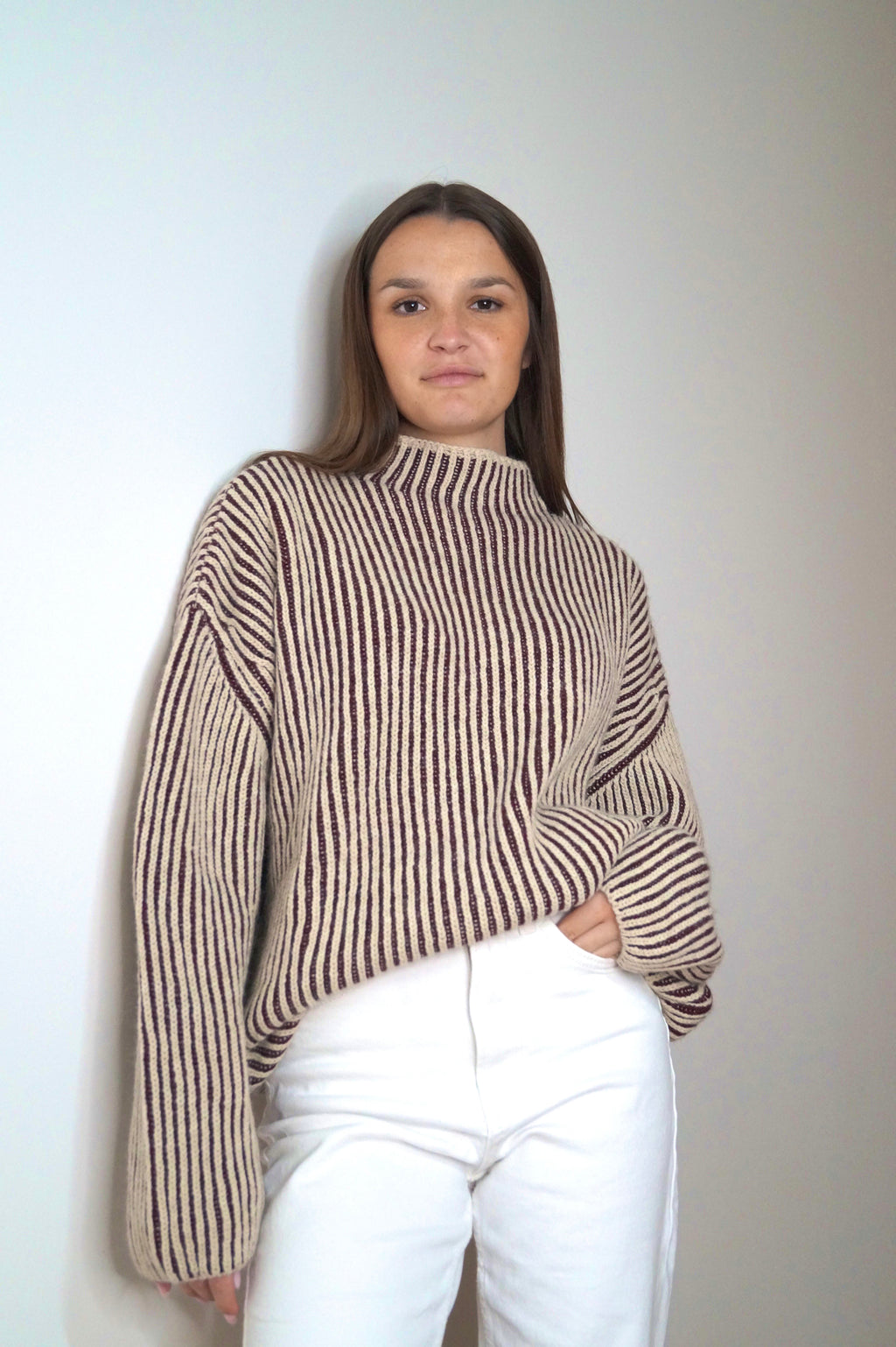 Pull AMBRE Bourgogne
