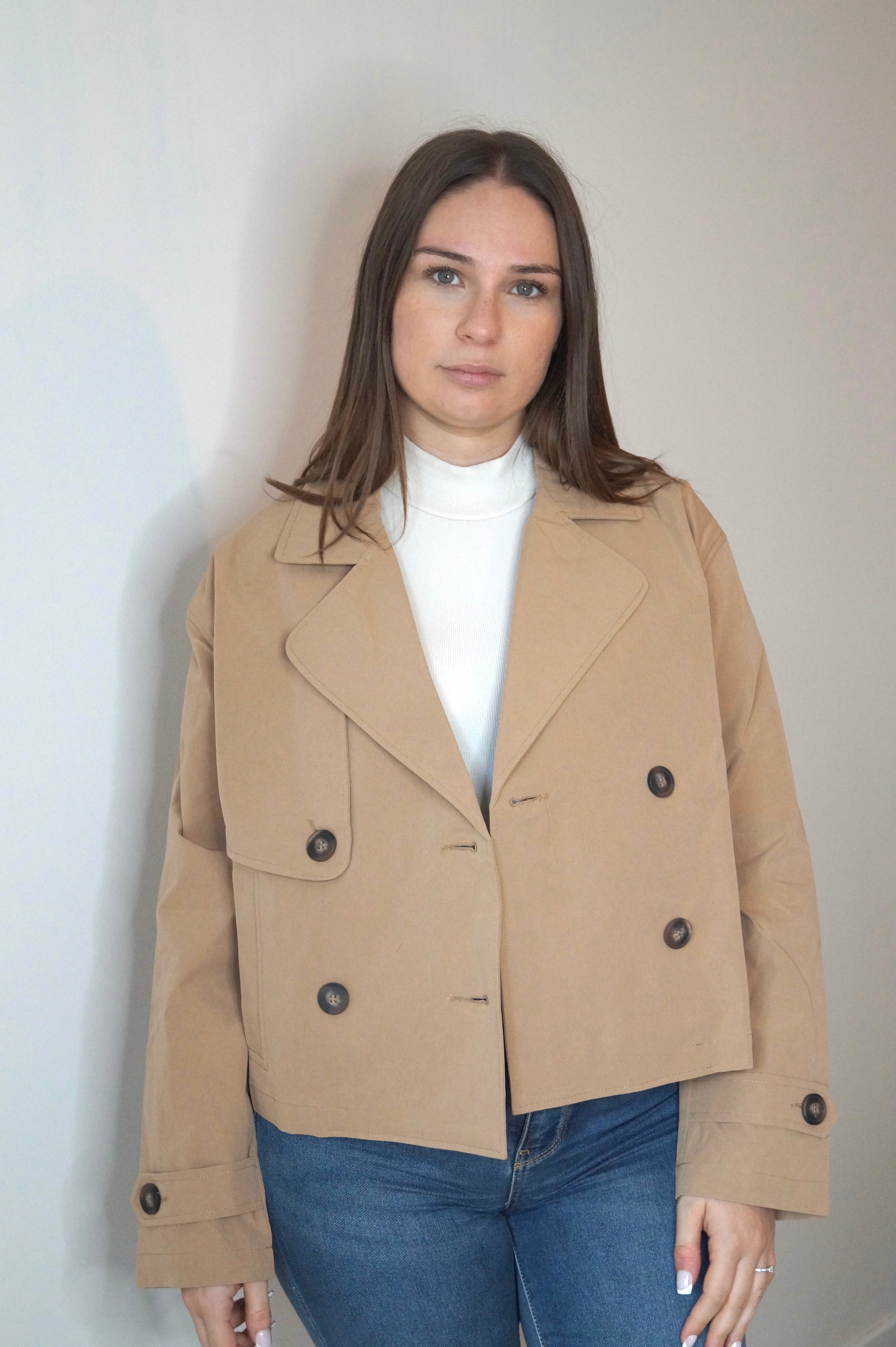 Veste Trench LYA Beige