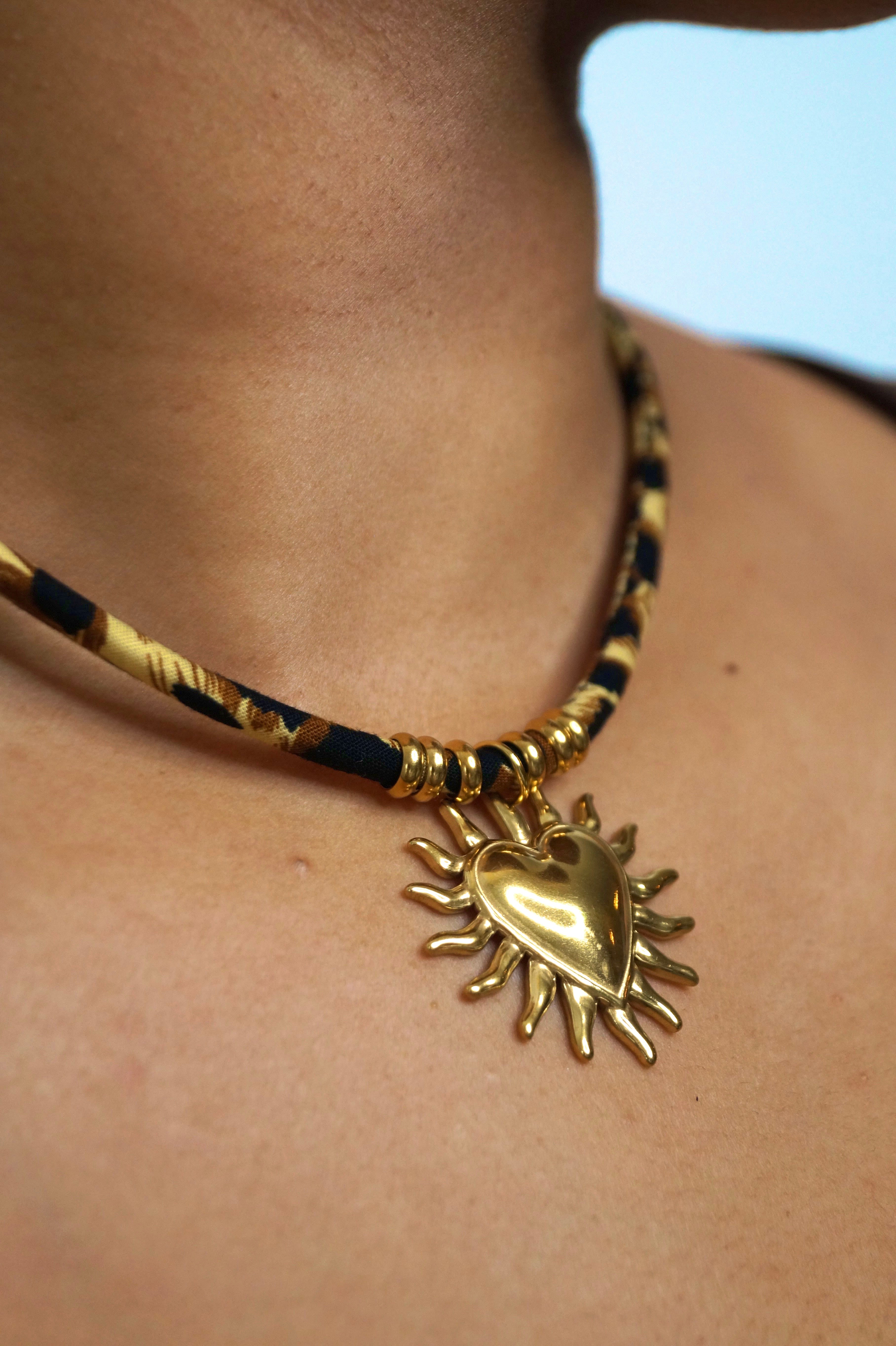 Collier LÉONA Doré