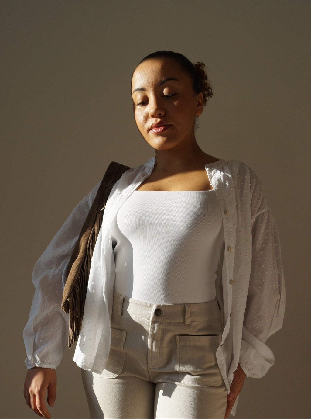 Chemise JULIA Blanche