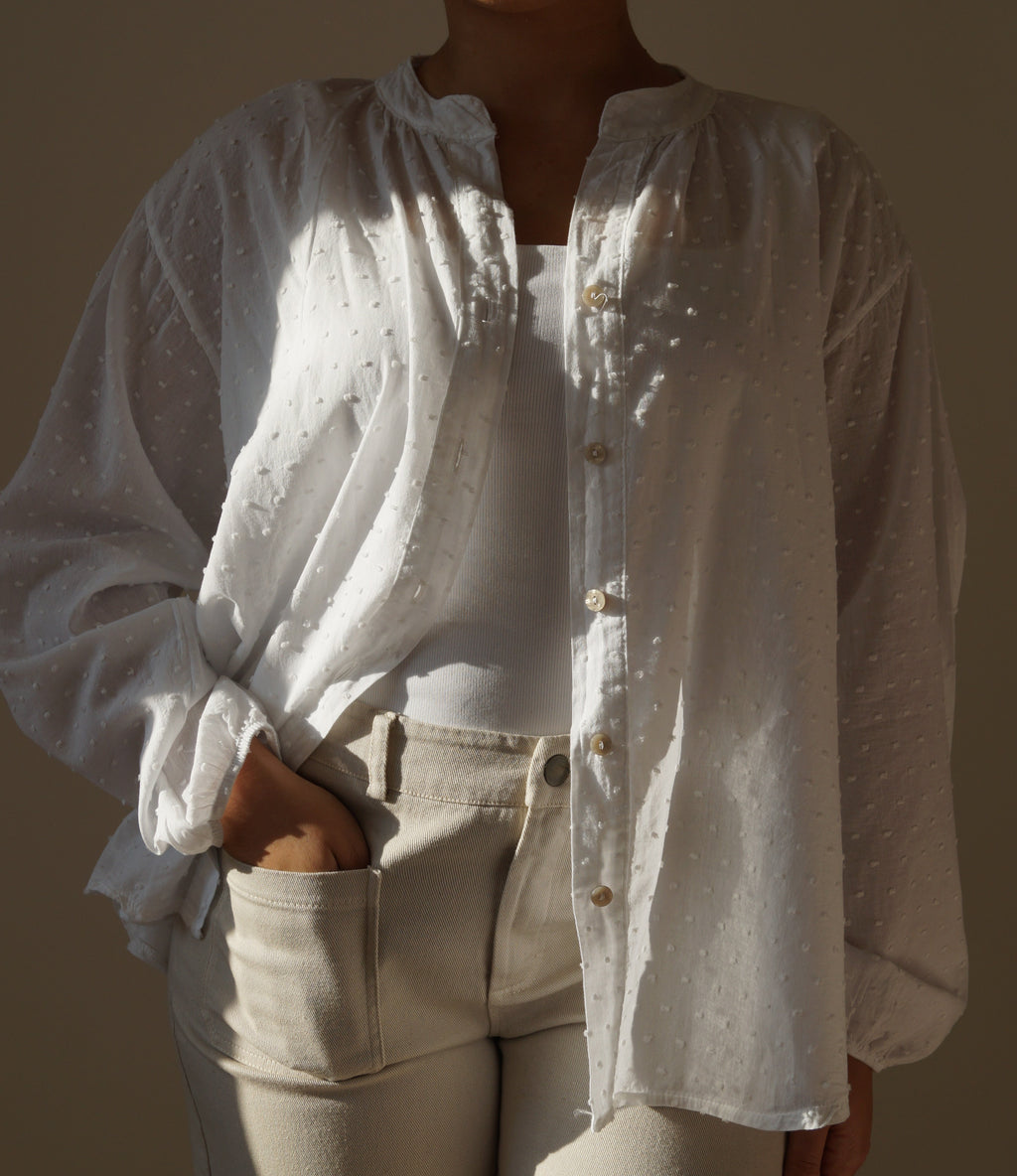 Chemise JULIA Blanche